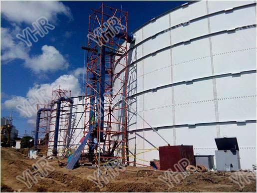 Strength Glass Lined Steel Tanks 3mm - 13mm Thick ISO Approved Easy Installation 5