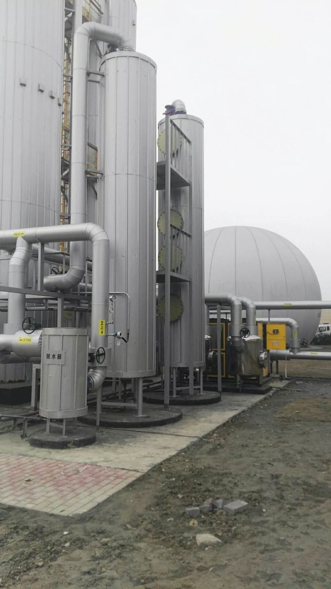 Multifunction Biogas Purification System , Chemical H2s Scrubber 1