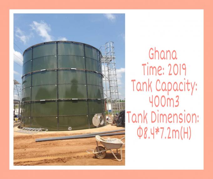 TRS 0.45mm Dry Bulk Storage Silo For Food Industry 5