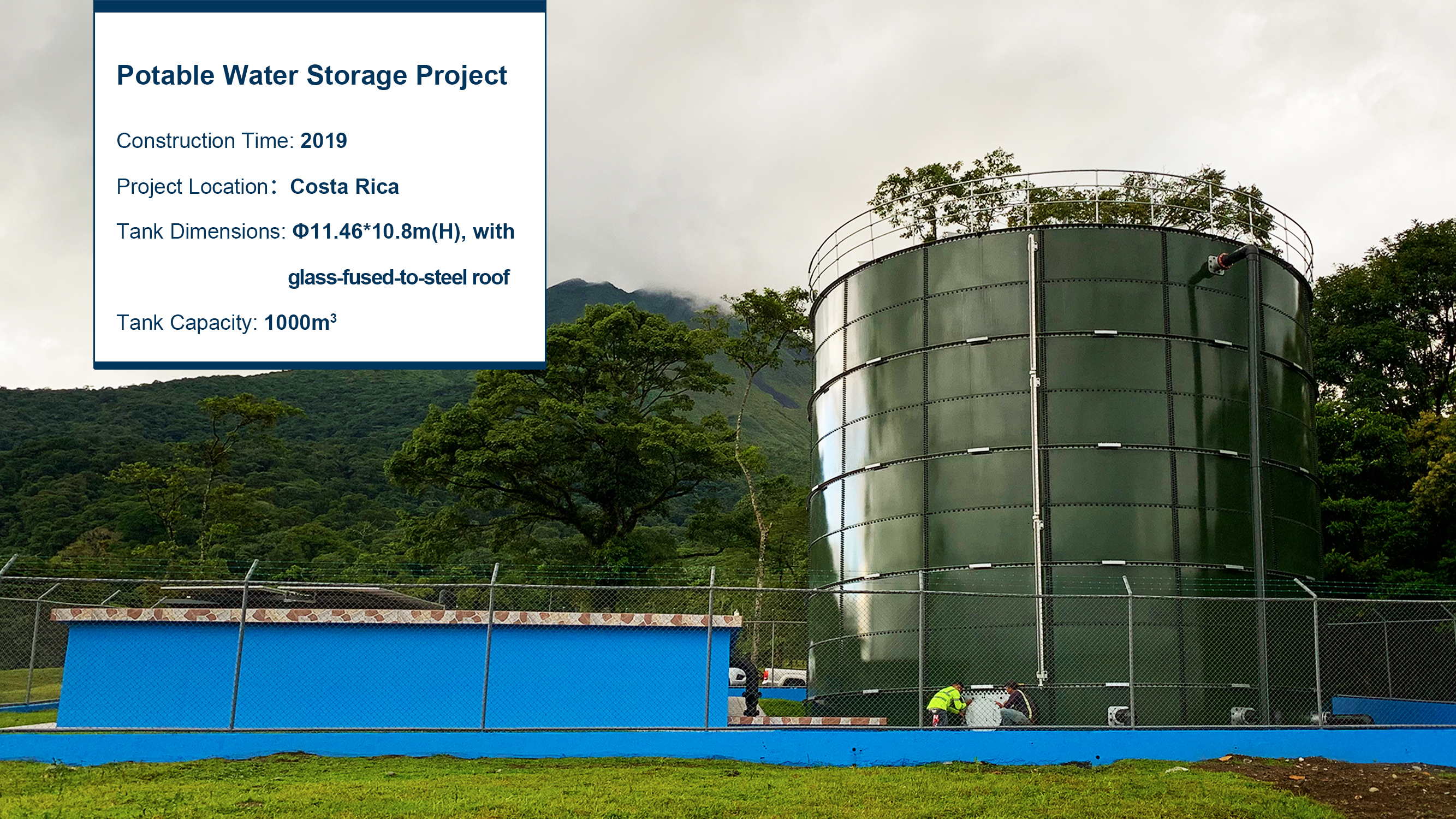 GLS Tanks. glass-lined steel. – waste to energy., biogas.